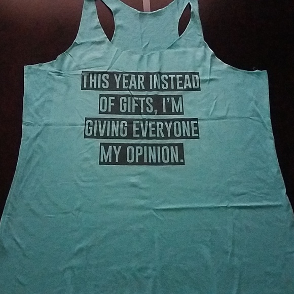 ⭐ NWOT Opinion Tank top - Picture 2 of 4